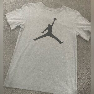 Jordan Kids Gray Short Sleeve Tee